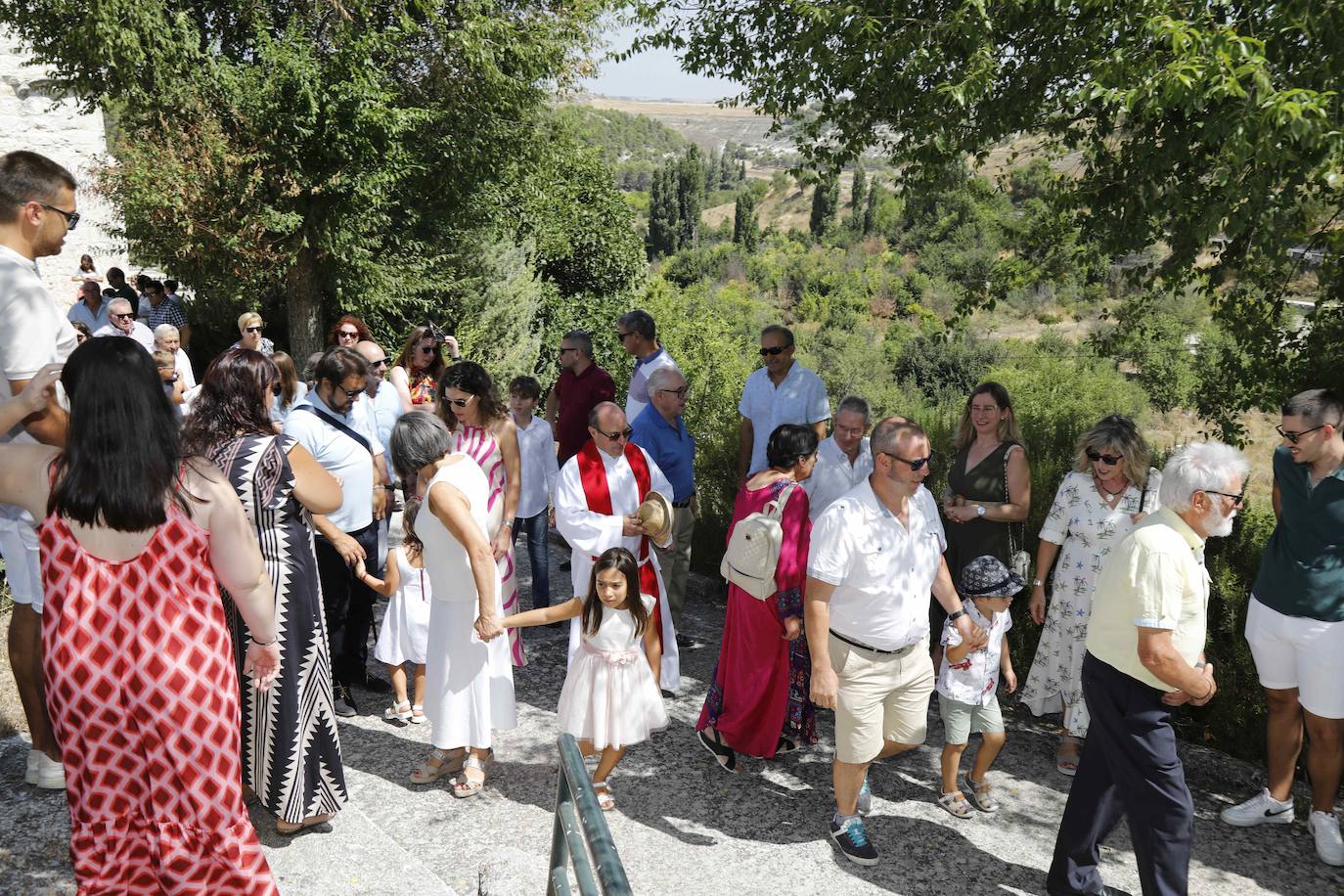 Procesión de San Bartolomé en Fompedraza