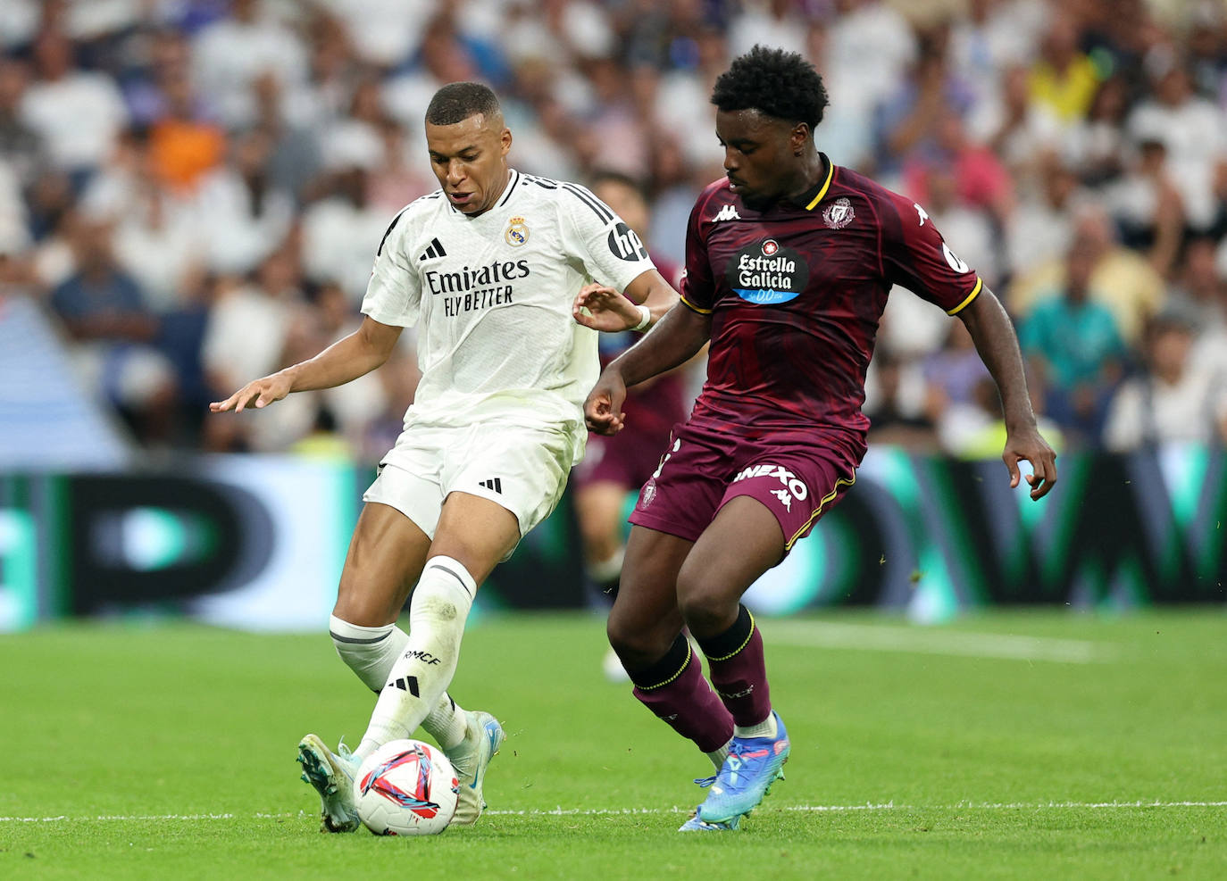 Las imágenes del partido entre el Real Madrid y el Real Valladolid