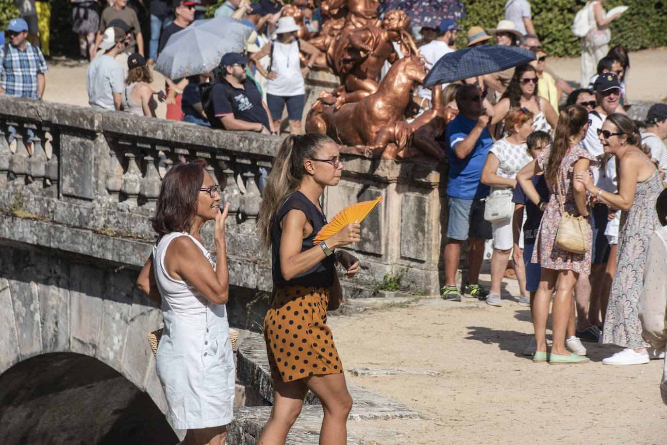 Así corren las fuentes: las mejores fotos