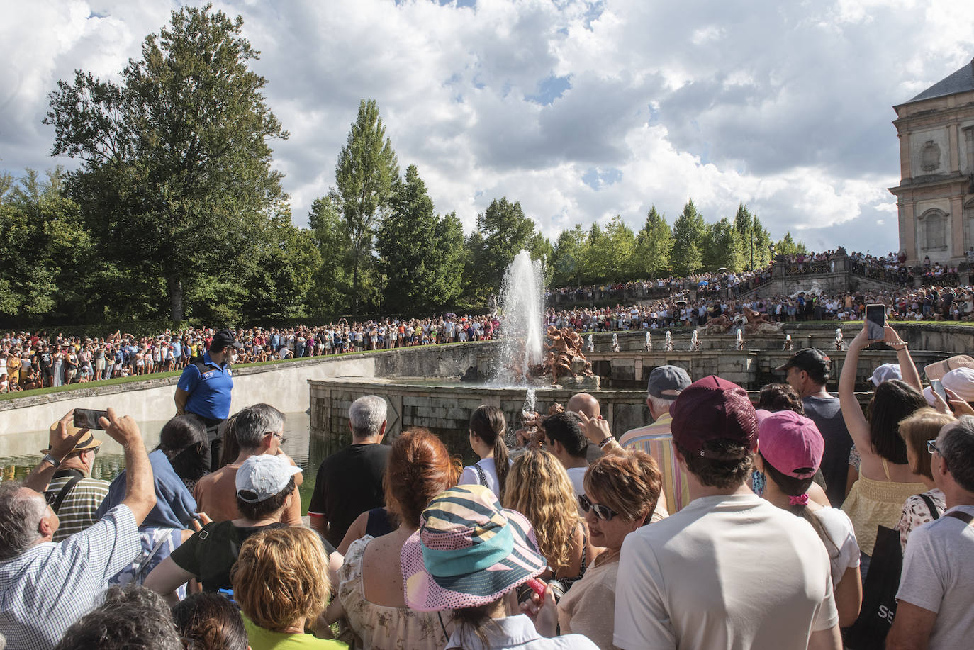 Así corren las fuentes: las mejores fotos