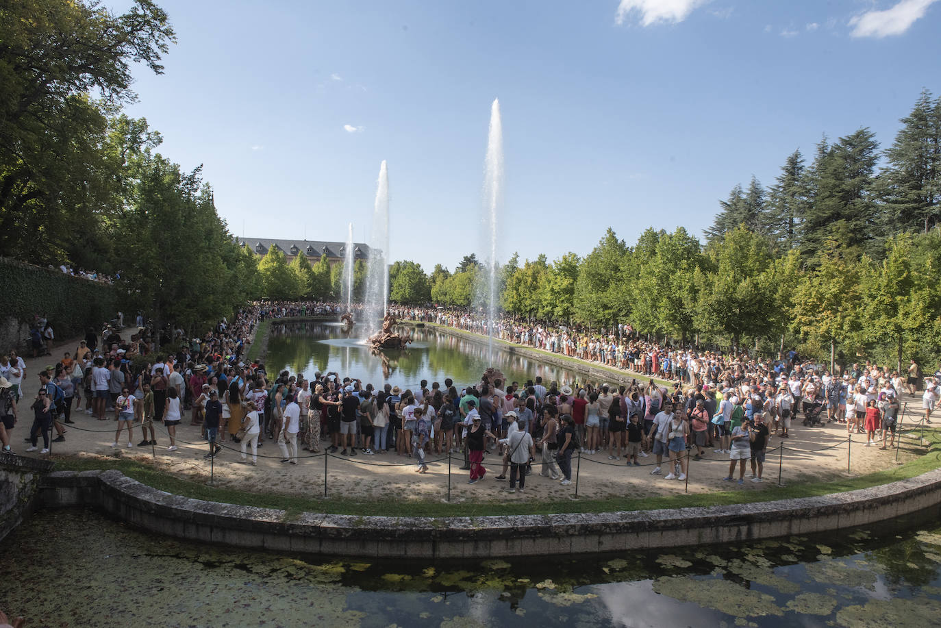 Así corren las fuentes: las mejores fotos
