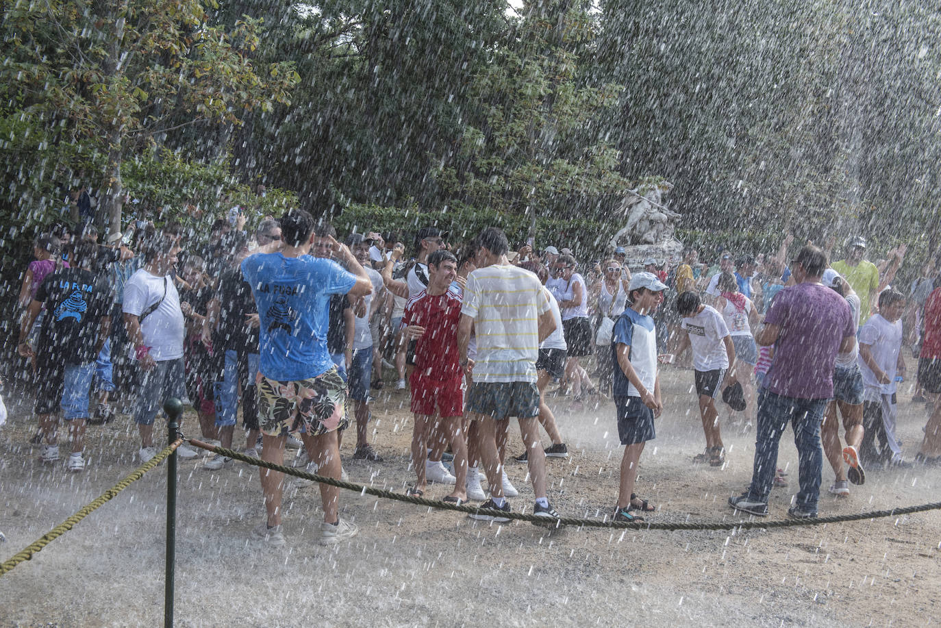 Así corren las fuentes: las mejores fotos