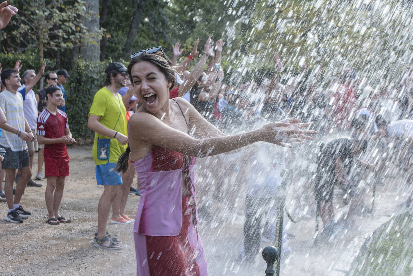 Así corren las fuentes: las mejores fotos