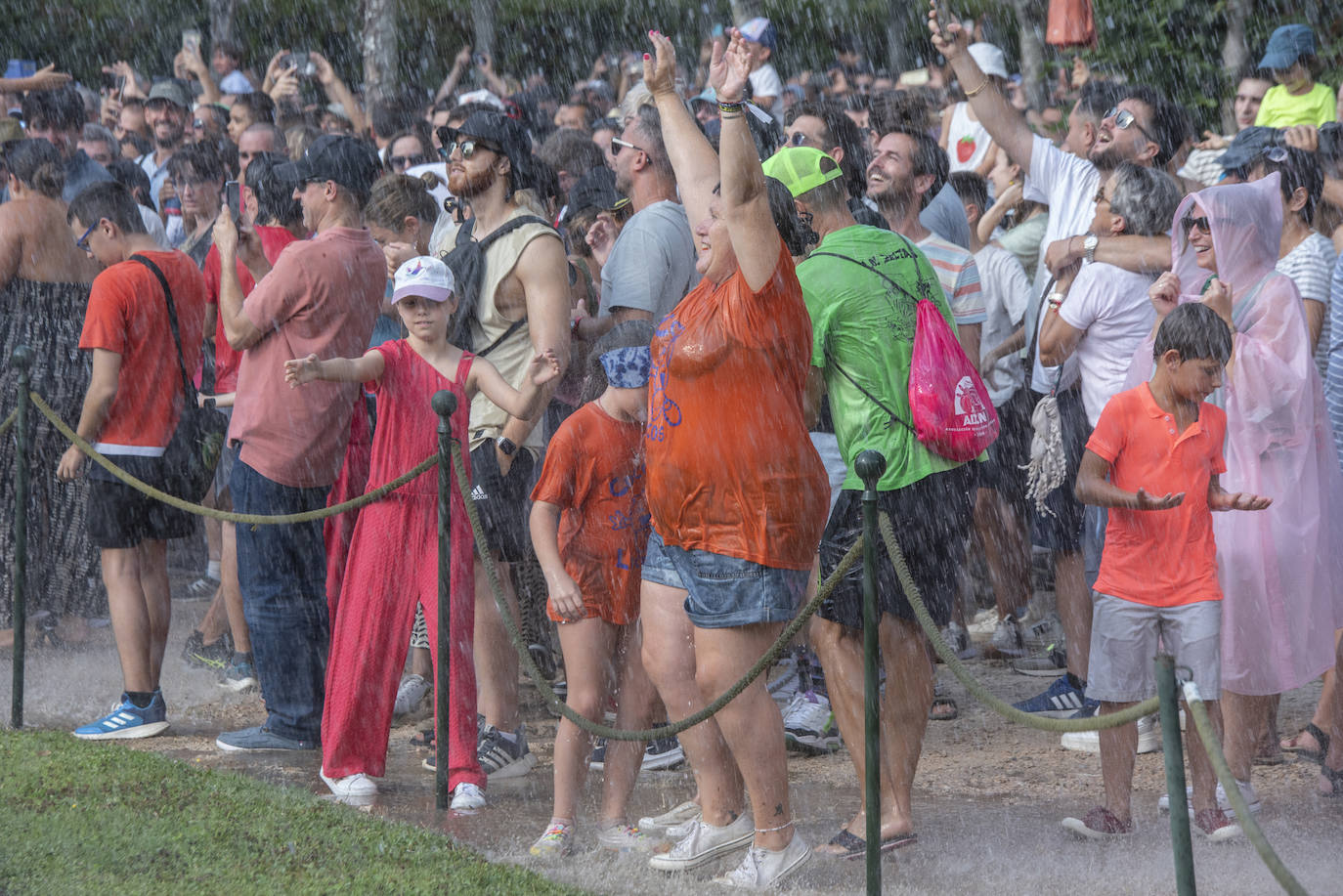 Así corren las fuentes: las mejores fotos