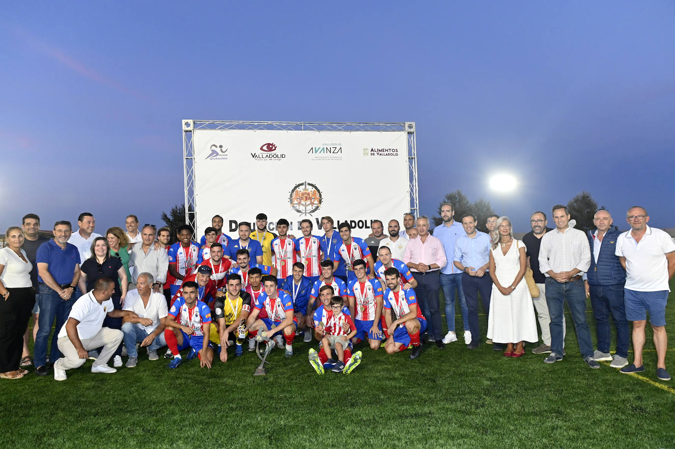 La final del Trofeo Diputación entre Atlético Tordesillas y Real Valladolid, en imágenes