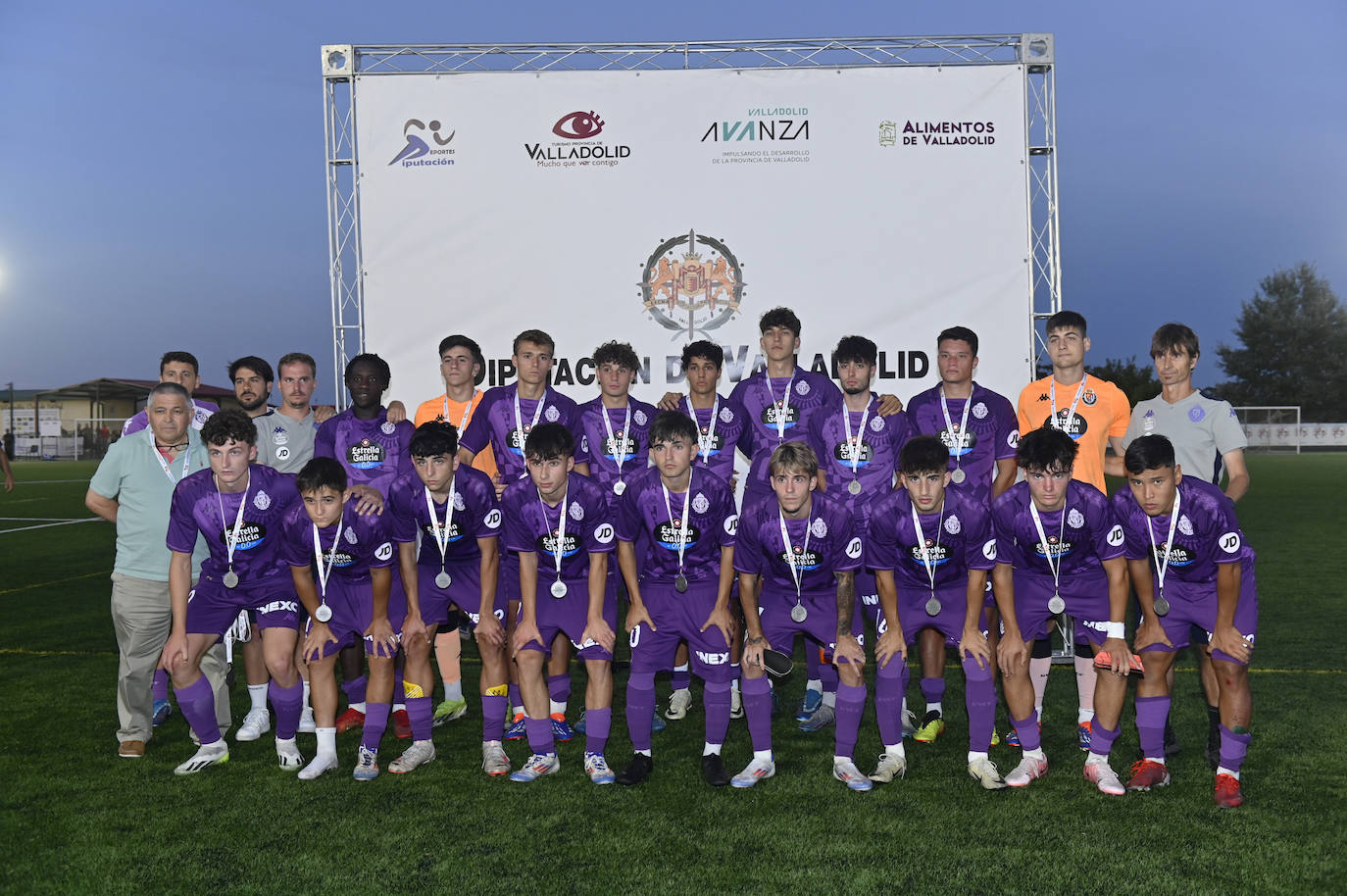 La final del Trofeo Diputación entre Atlético Tordesillas y Real Valladolid, en imágenes