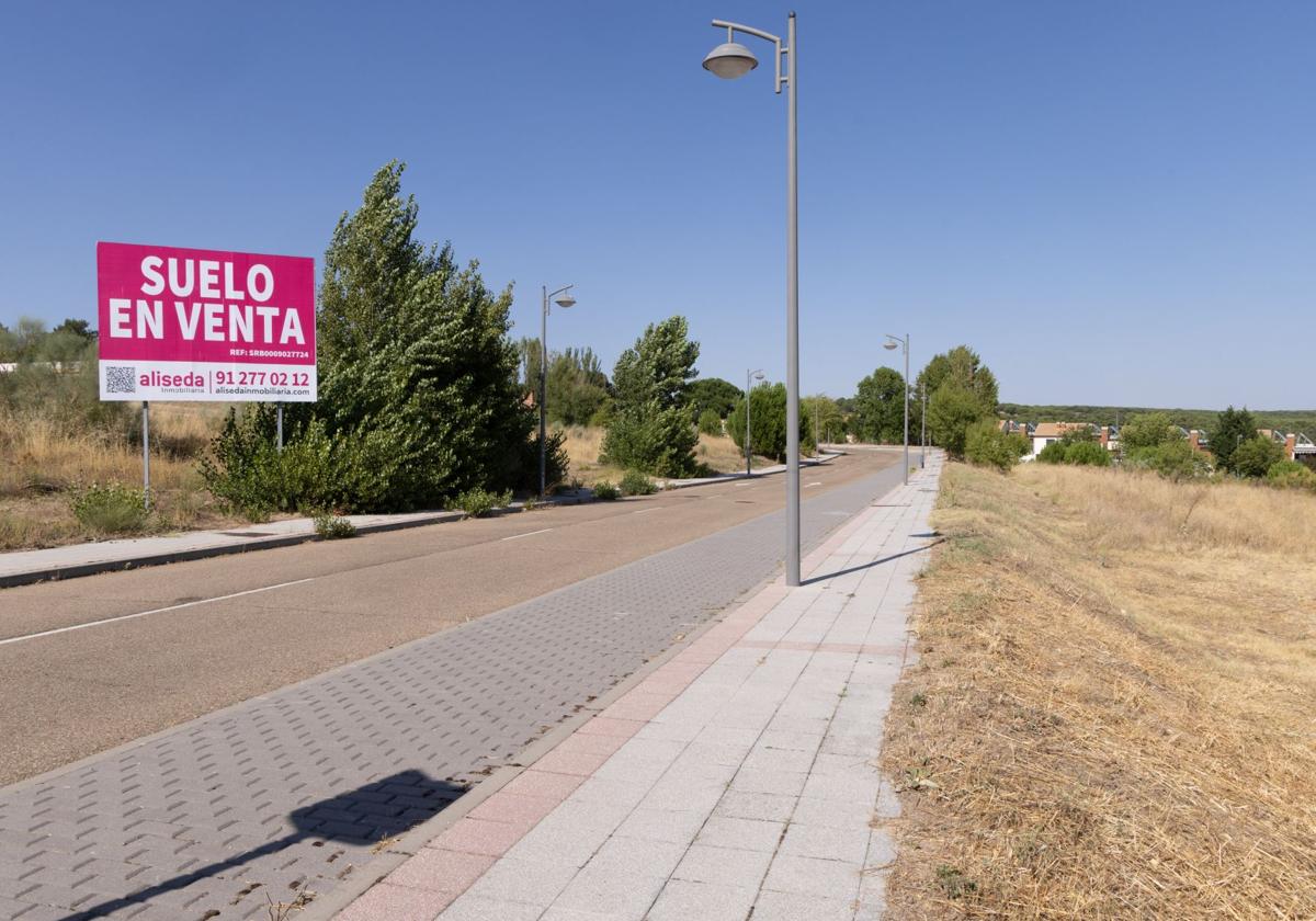 Parcelas de Sareb a la venta en el término municipal de Boecillo.