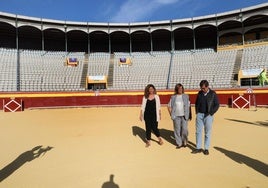 Visita al nuevo ruedo de la Plaza de Toros.