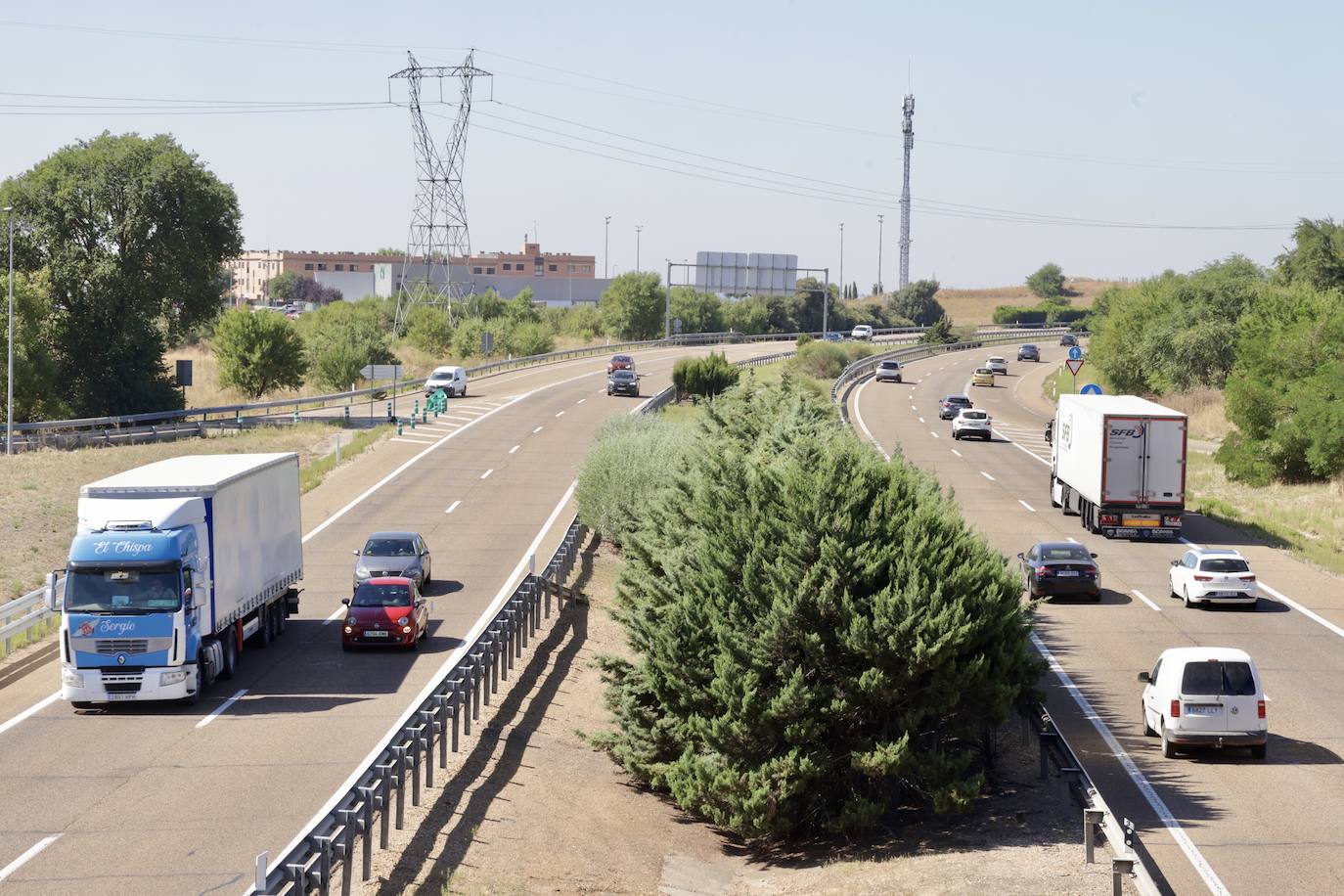 Autovía A-62, Valladolid.