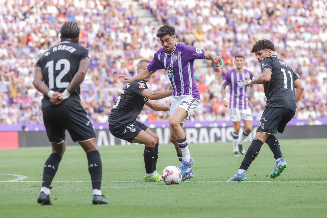 El empate del Real Valladolid ante el Leganés en Zorrilla, en imágenes