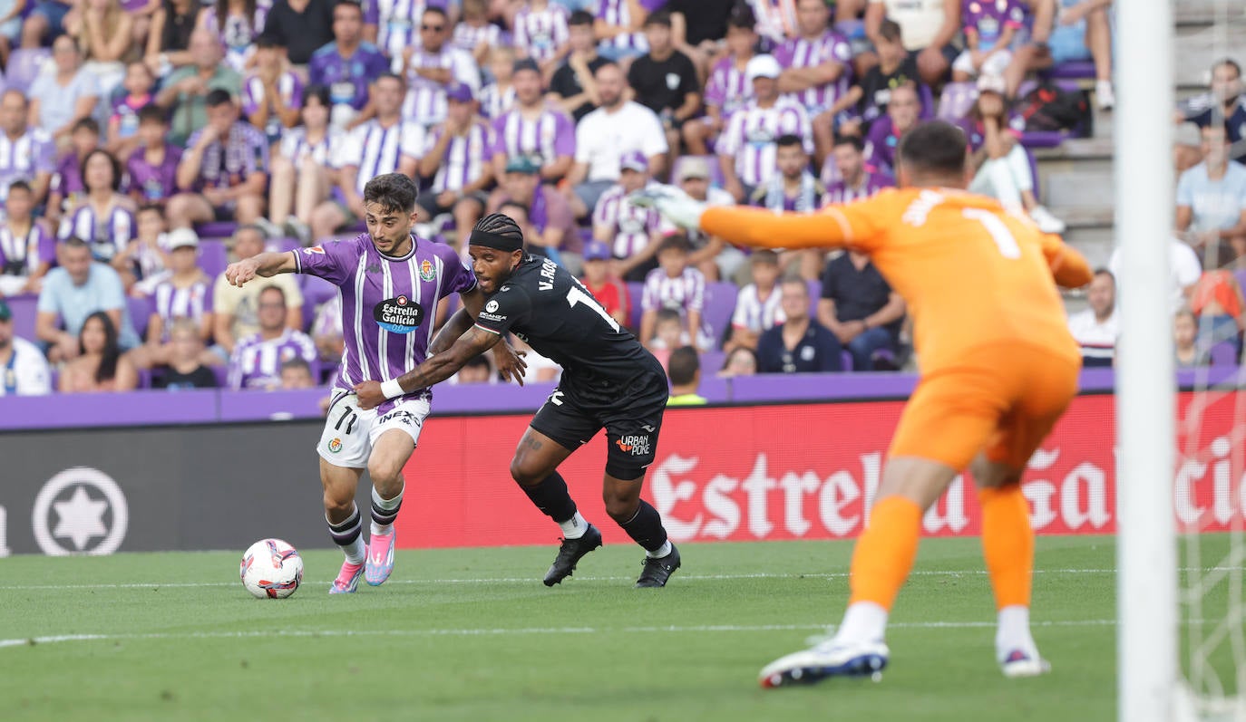 El empate del Real Valladolid ante el Leganés en Zorrilla, en imágenes