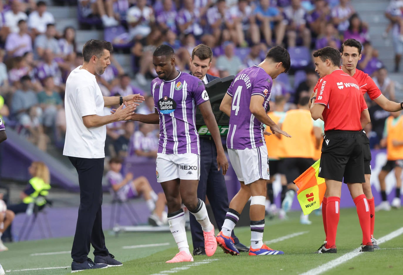 El empate del Real Valladolid ante el Leganés en Zorrilla, en imágenes