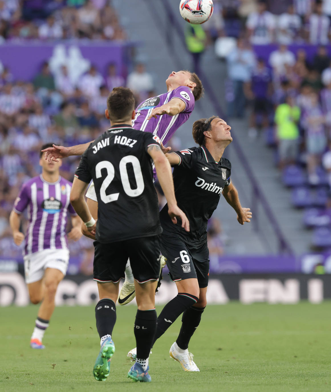 El empate del Real Valladolid ante el Leganés en Zorrilla, en imágenes