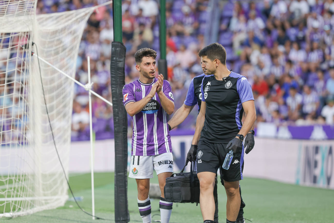 El empate del Real Valladolid ante el Leganés en Zorrilla, en imágenes