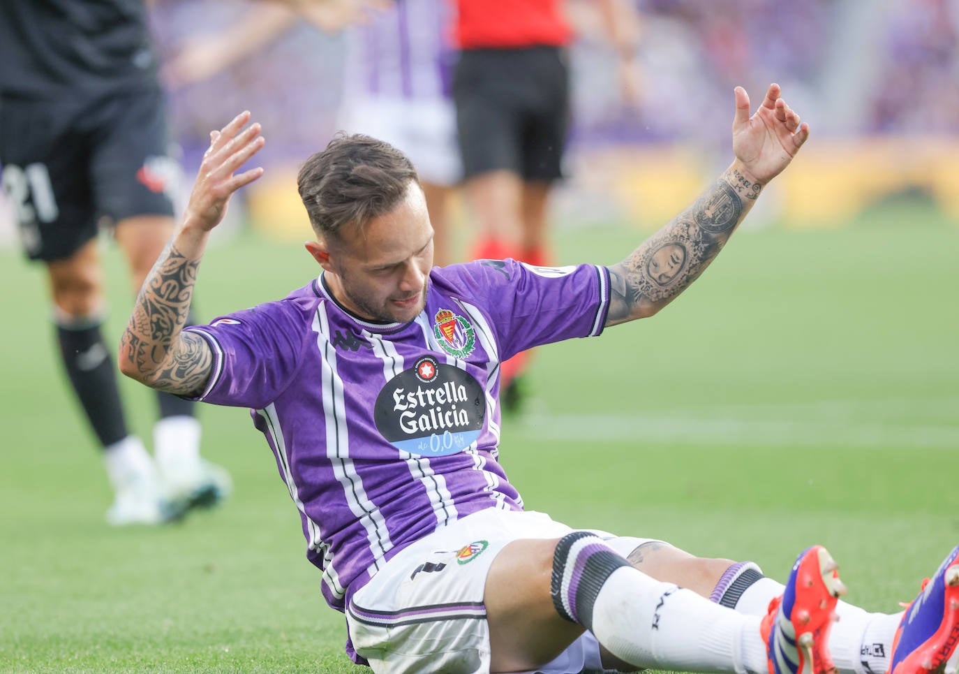 El empate del Real Valladolid ante el Leganés en Zorrilla, en imágenes