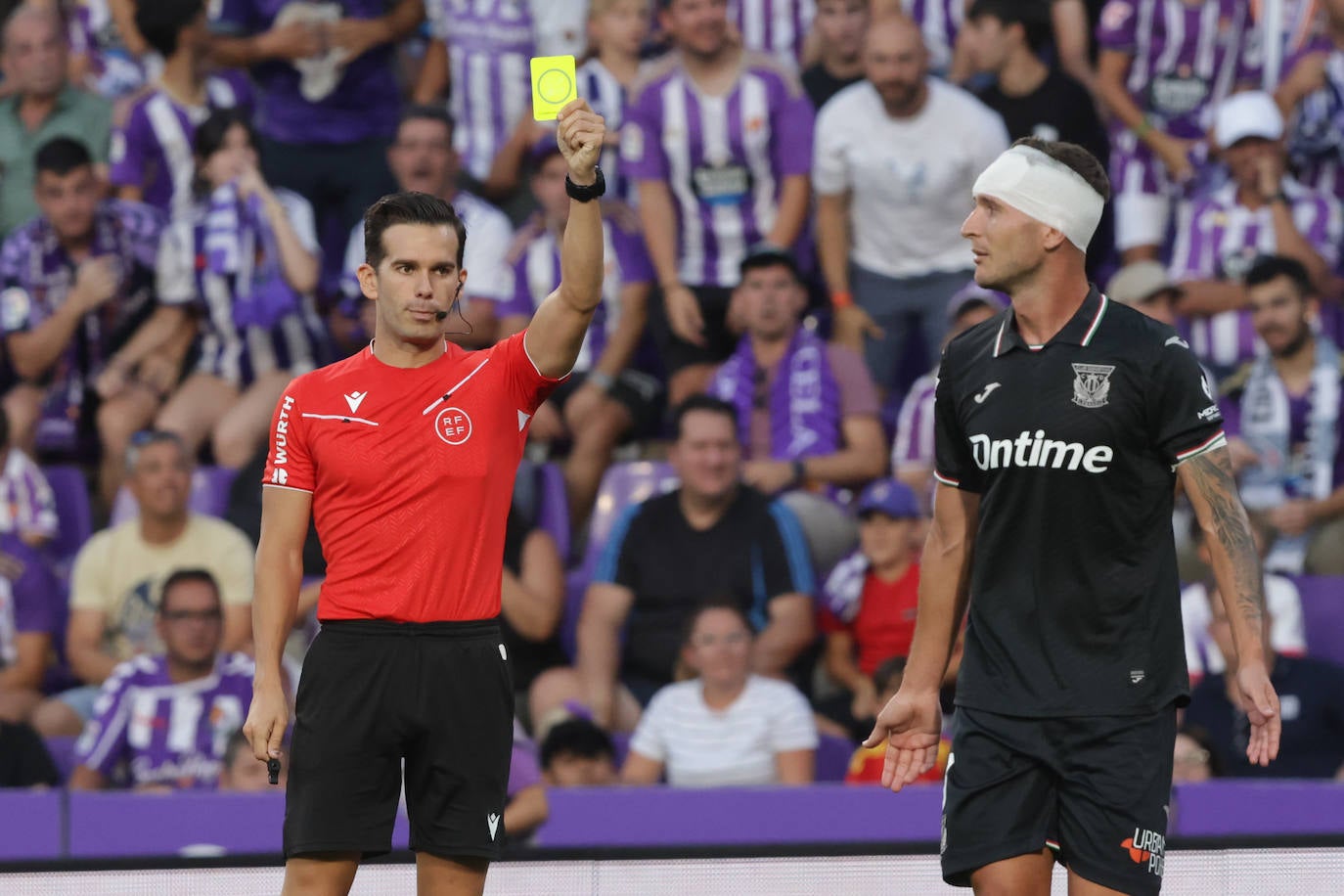 El empate del Real Valladolid ante el Leganés en Zorrilla, en imágenes