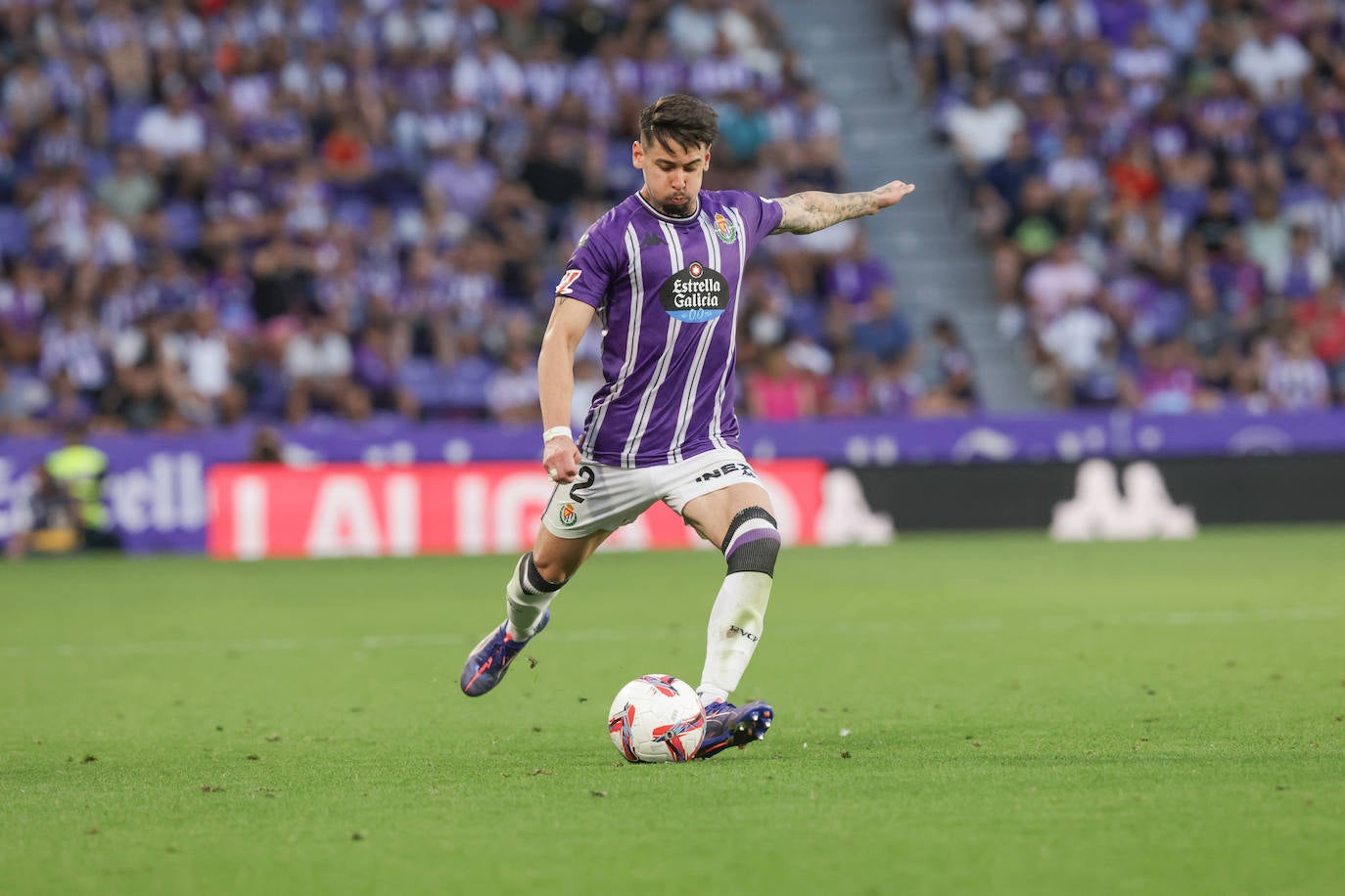 El empate del Real Valladolid ante el Leganés en Zorrilla, en imágenes