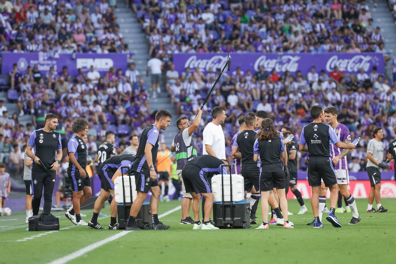 El empate del Real Valladolid ante el Leganés en Zorrilla, en imágenes