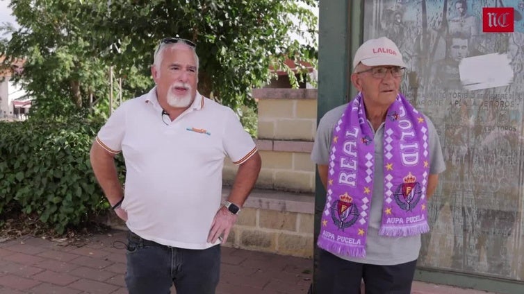 Teógenes Luengo, el veterano abonado del Real Valladolid que no tenía cómo ir al estadio, pudo acudir en bus a Zorrilla