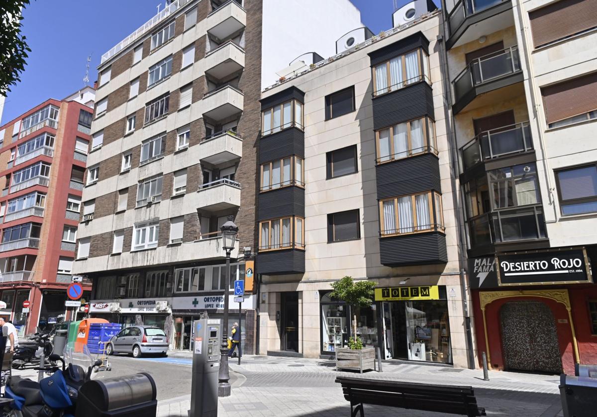 Calle Doncellas de Valladolid, donde se produjo la agresión.