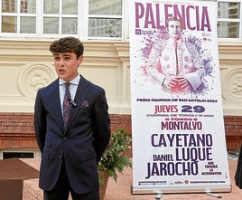 Roberto Martín 'Jarocho', en la presentación de la feria taurina 2024.