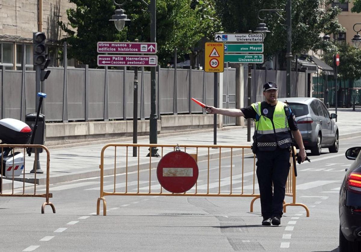 El desfile de peñas dificultará el tráfico en el centro de Valladolid