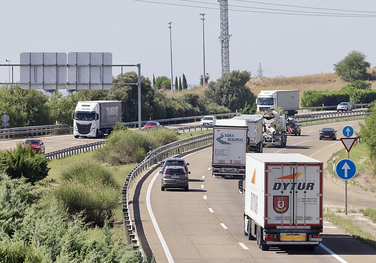 Operación salida de agosto en la A-62.