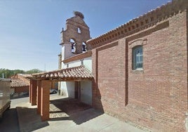 Imagen de la iglesia de la localidad leonesa de Santa Olaja de la Ribera.