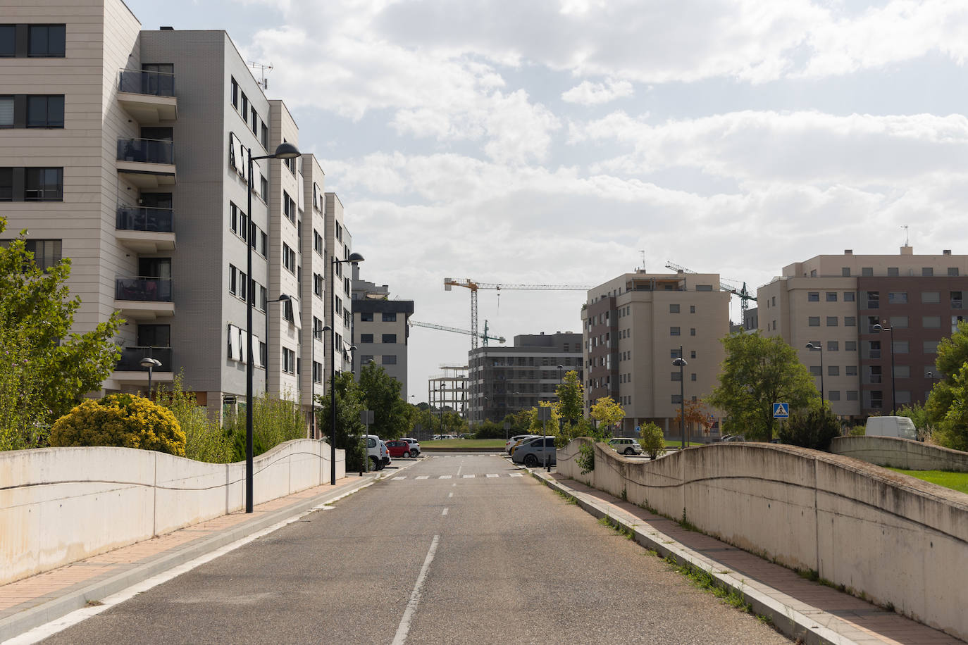 El despegue del barrio de Arcas Reales, en imágenes