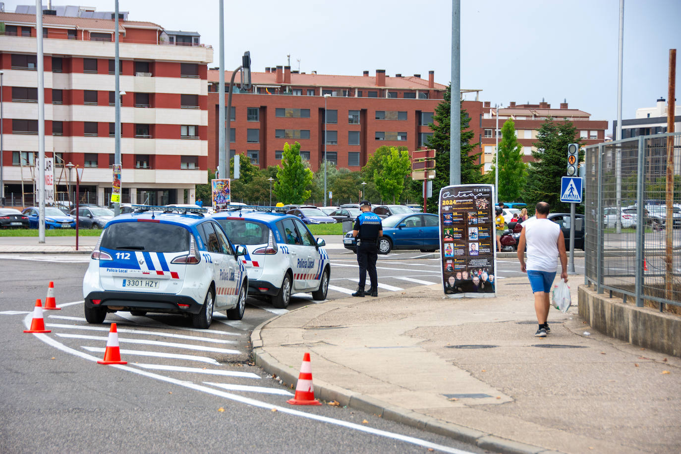 La presencia policial se refuerza en el recinto ferial