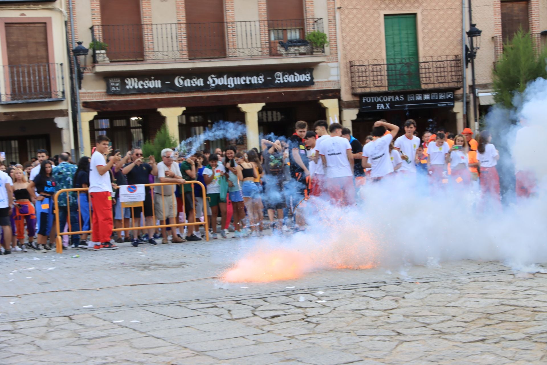 Fotografías del inicio de las fiestas en Turégano