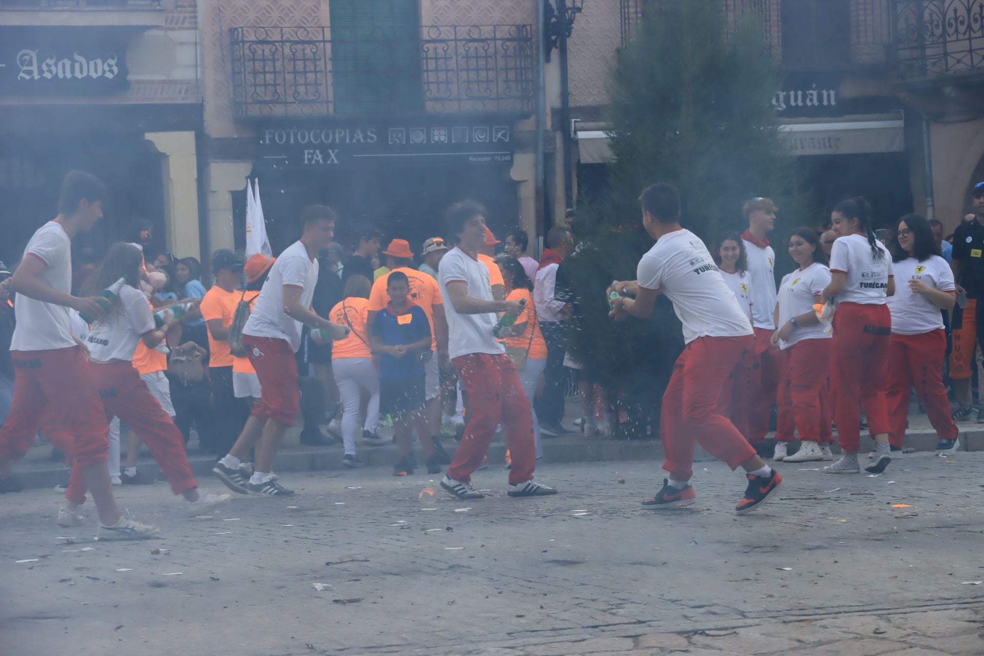 Fotografías del inicio de las fiestas en Turégano