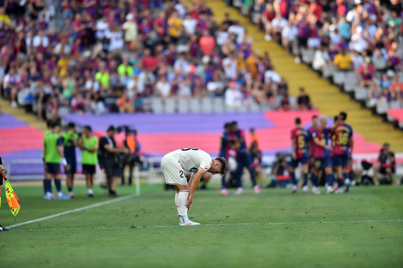 La goleada del Barcelona al Real Valladolid, en imágenes