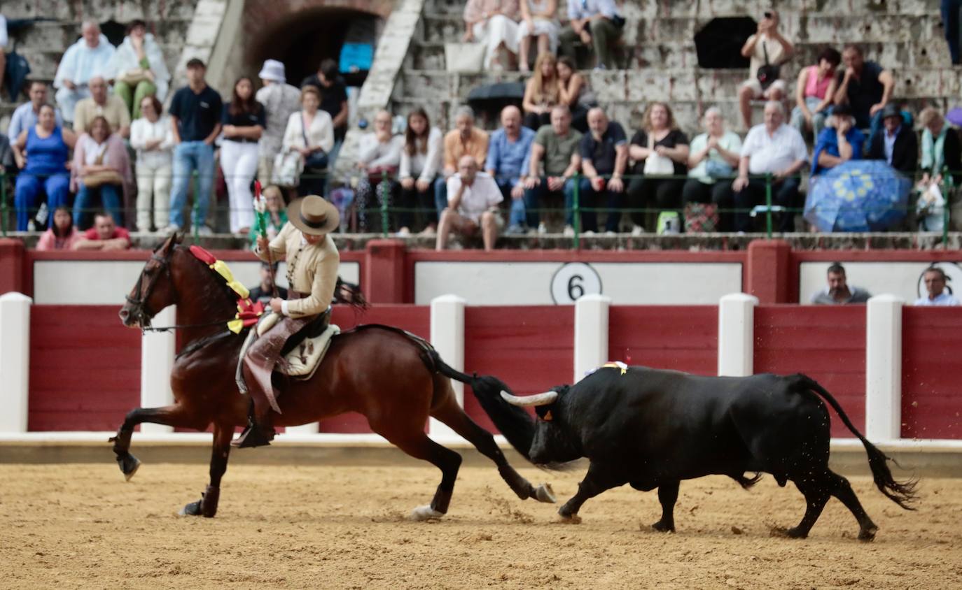 La corrida de Rejones de las Fiestas de Valladolid, en imágenes