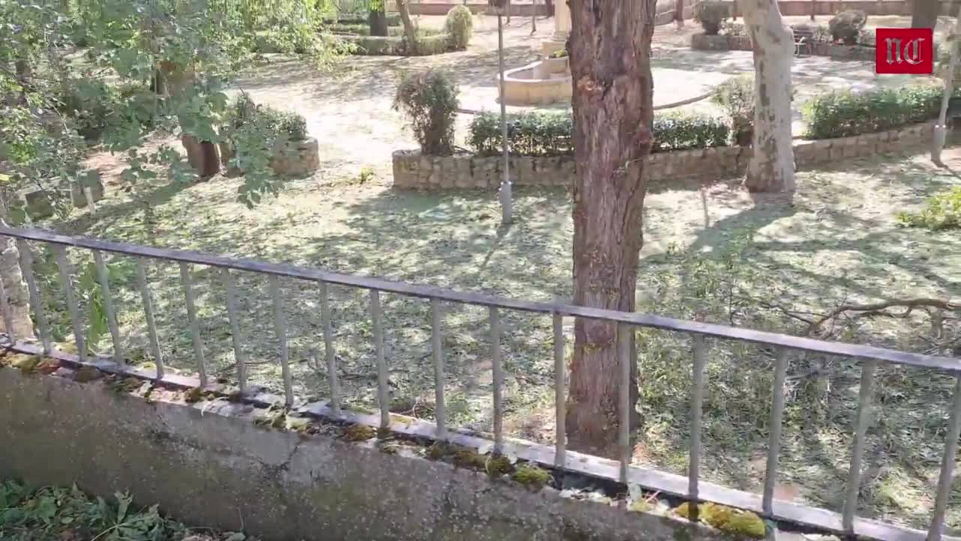 Un vendaval y una tormenta de granizo arrasan Medina de Rioseco