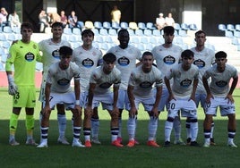 Primer once del Valladolid Promesas en la temporada 24-25.