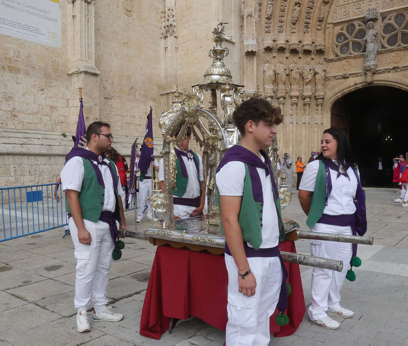 Los palentinos celebran el día de San Antolín