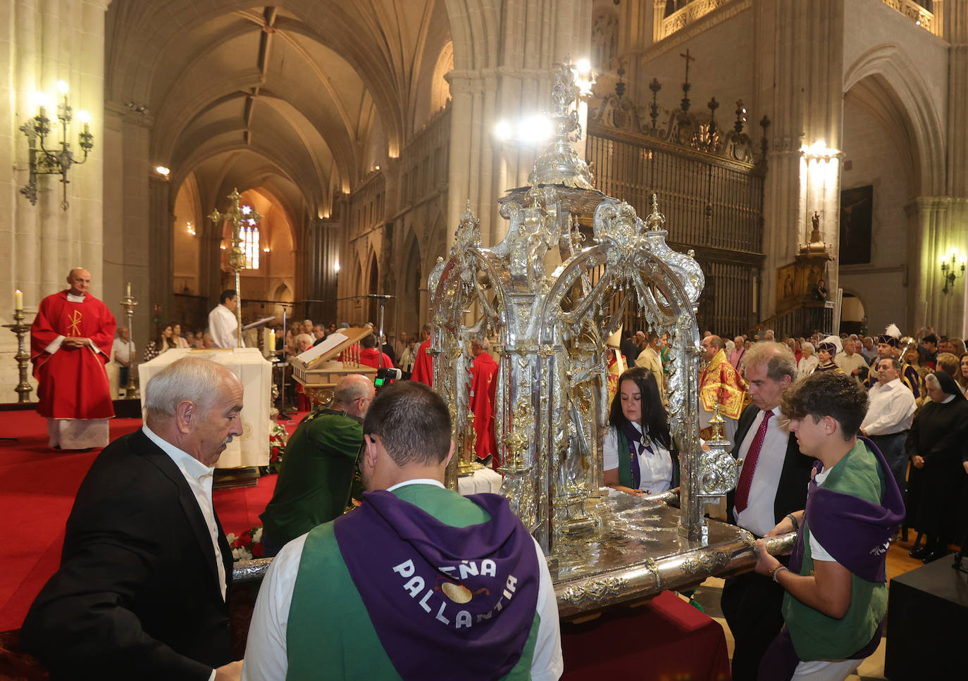 Los palentinos celebran el día de San Antolín