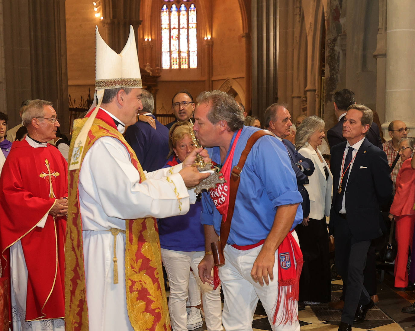 Los palentinos celebran el día de San Antolín