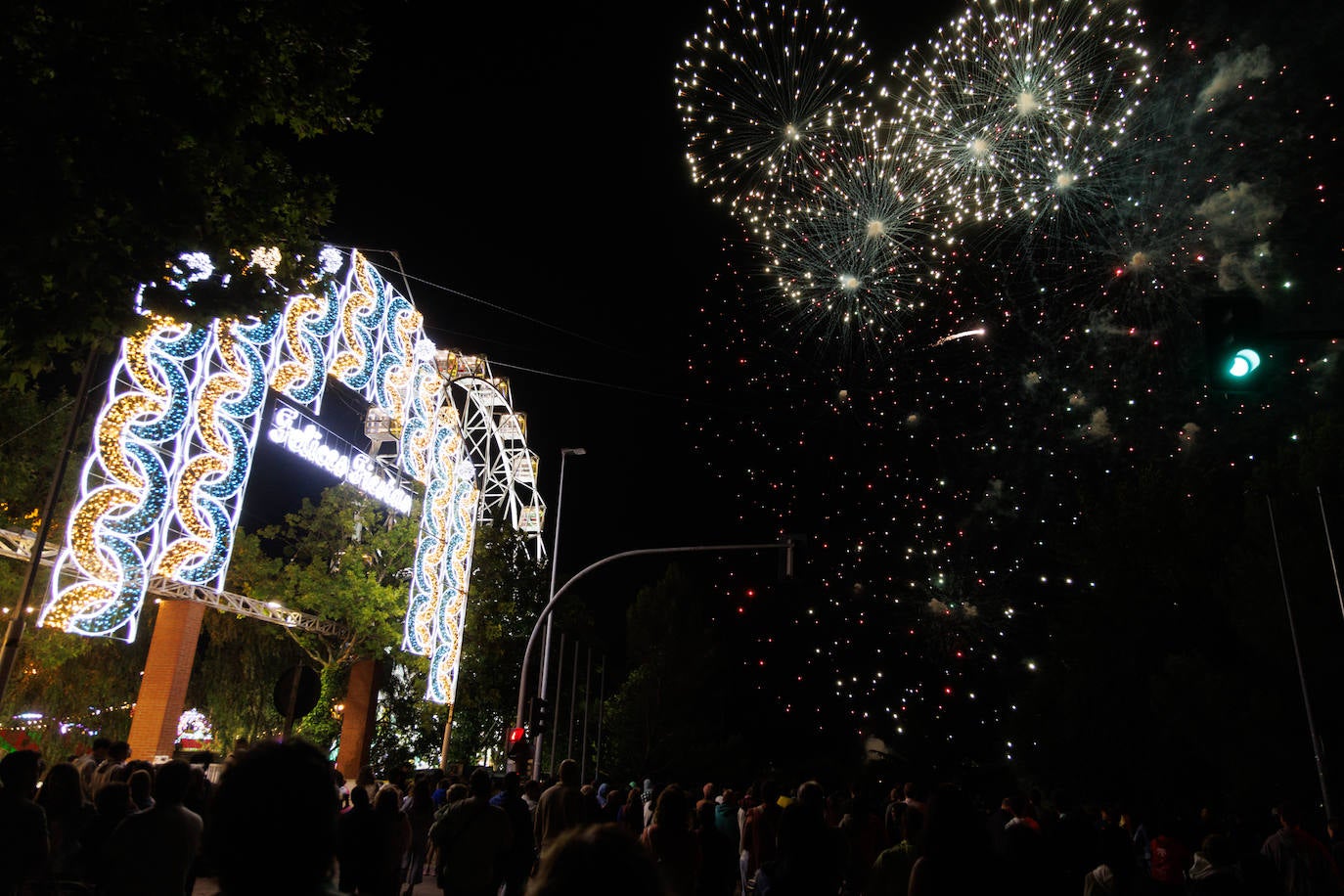 Las imágenes de la tercera sesión de fuegos artificiales en las fiestas de Valladolid