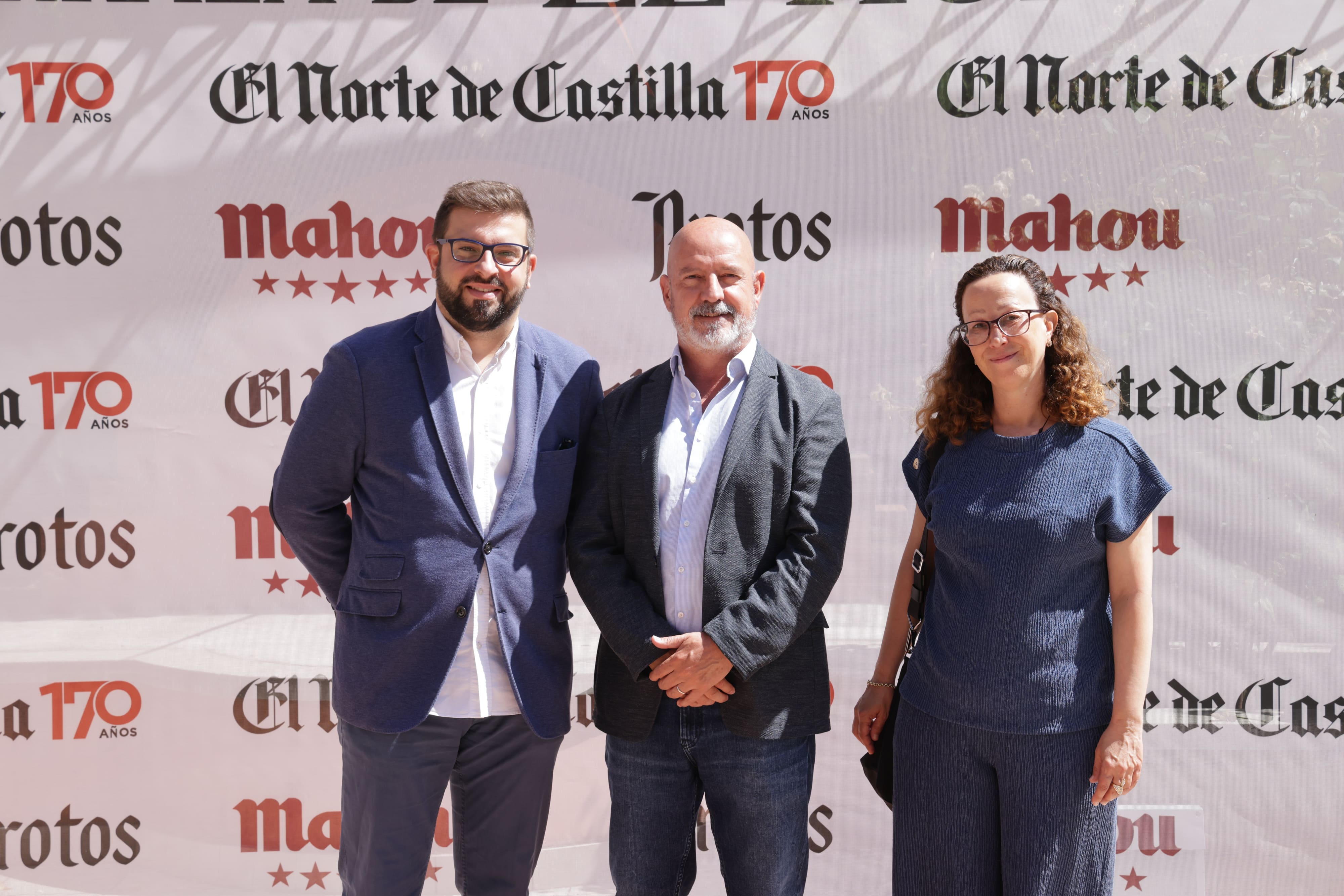 Ximo Reig (MediaMarkt), Pablo Pérez y Pilar Criado (Vallsur).