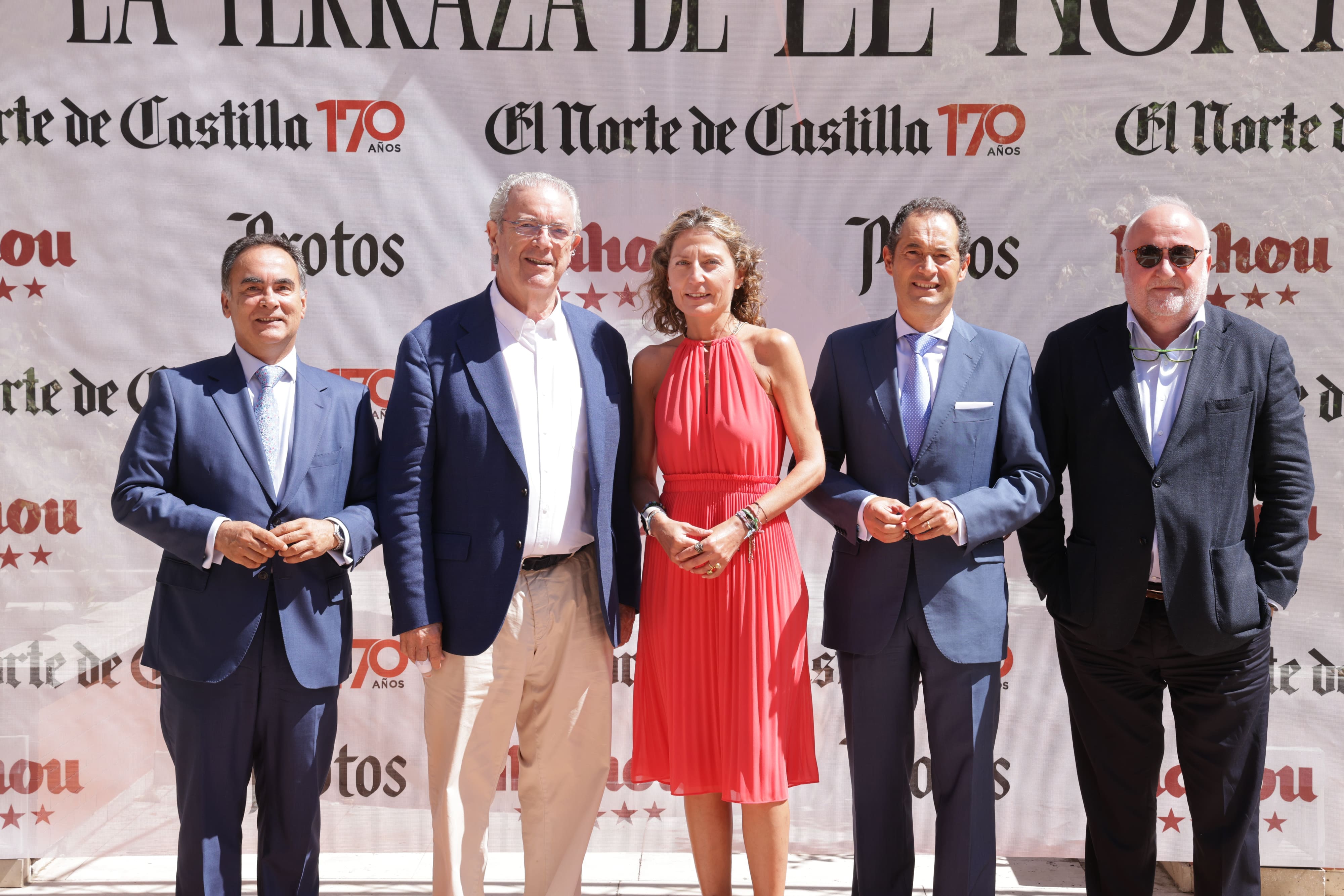 Jesús Casero, Jesús Gómez-Escolar, Beatriz Tovar, José Fernández y Félix Hortelano.