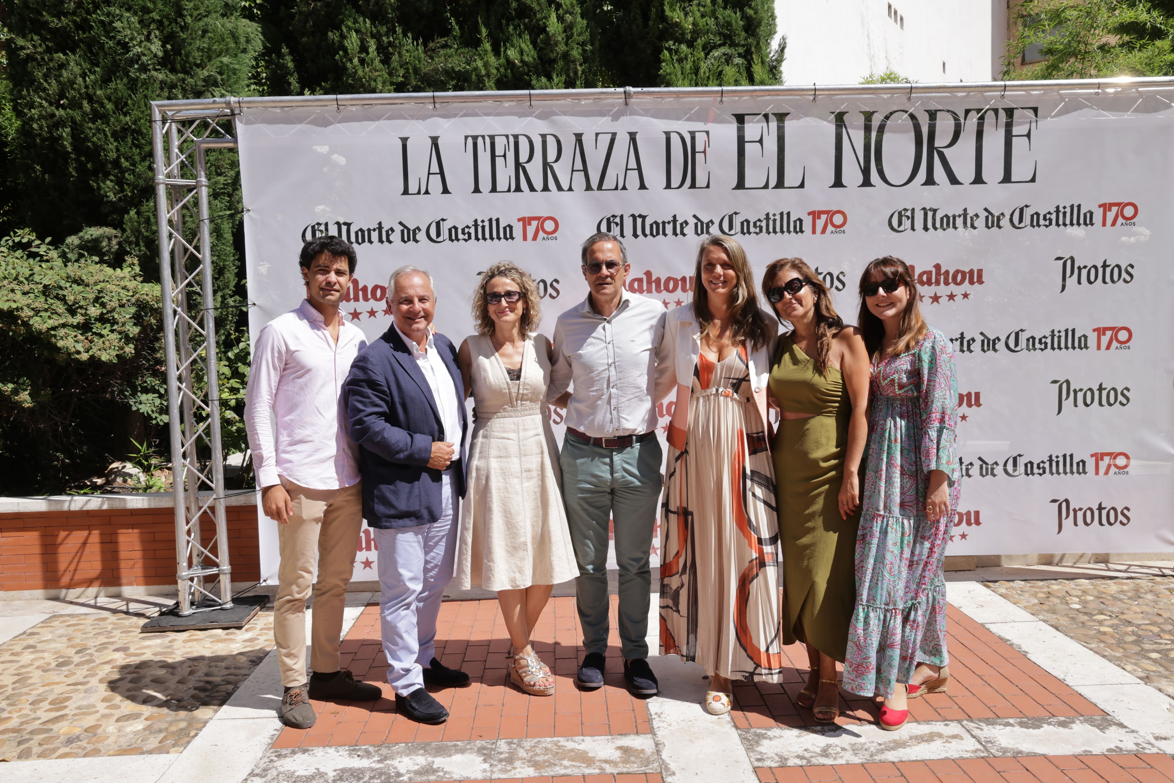 Germán Liébana, Alberto López-Soto, Isabel Palomino, José Antonio Castañeda, Ángela de Miguel, Paula Aller y Sandra Iglesias.