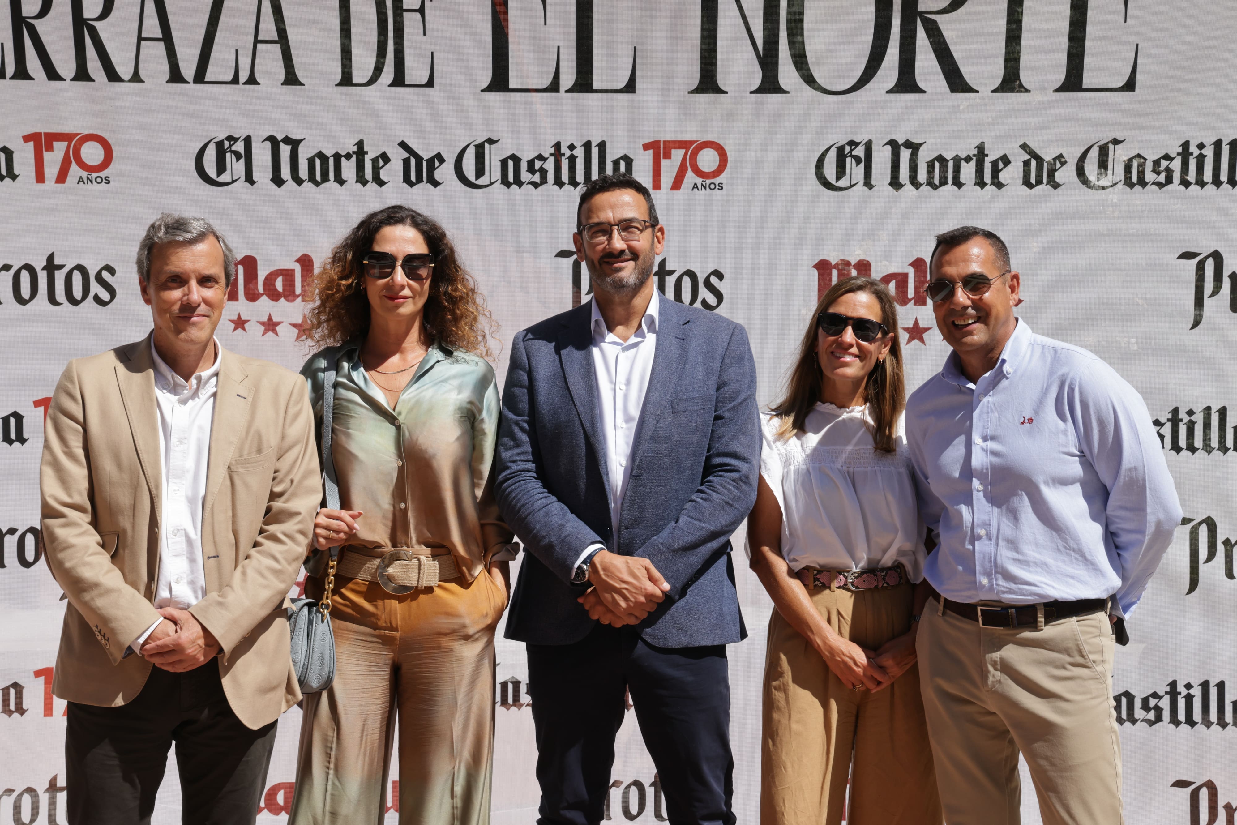 Carlos Fernández, Inés Travieso, José María Romero, Raquel Hernández y Agustín García (MAPFRE).