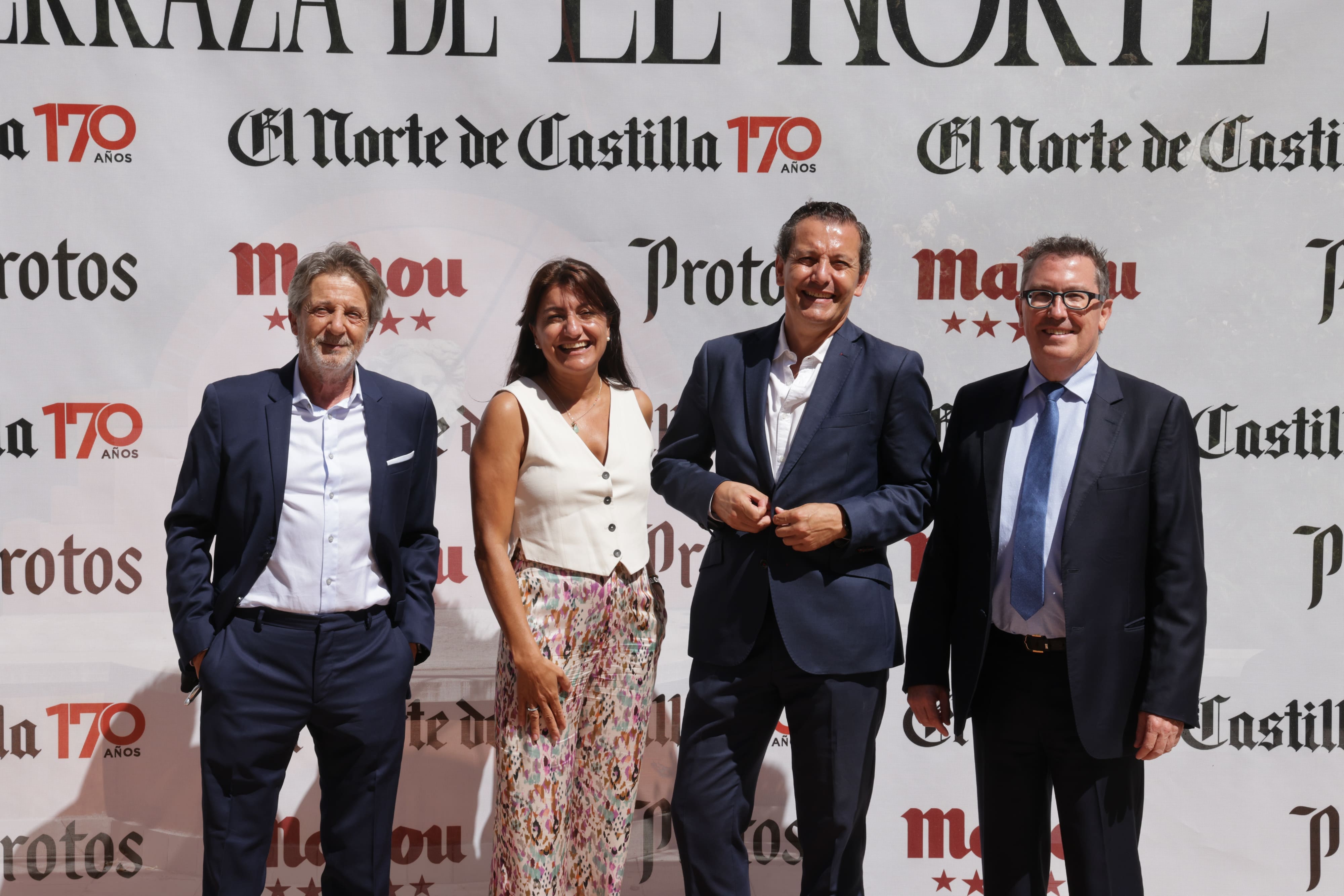 José María Reguera, Patricia Sanz, Fernando Sanz y Rafael de Santiago.