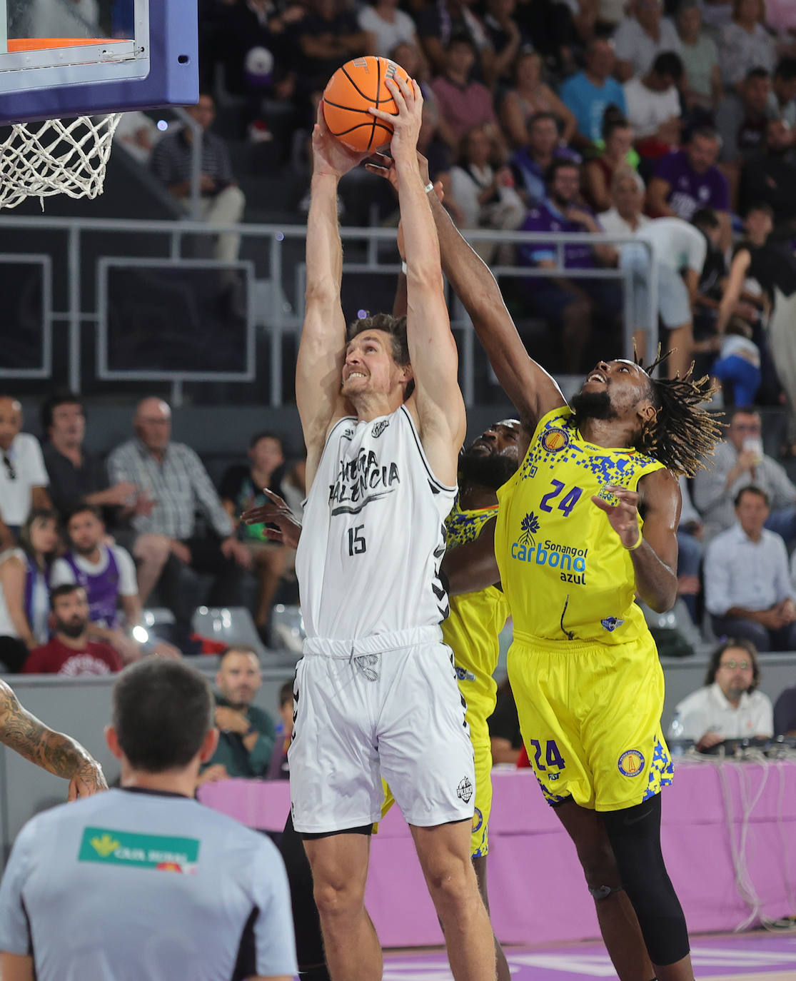 Así ha sido el primer partido del Palencia Baloncesto de pretemporada