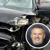 Miki Nadal sufre un aparatoso accidente de tráfico en Burgos