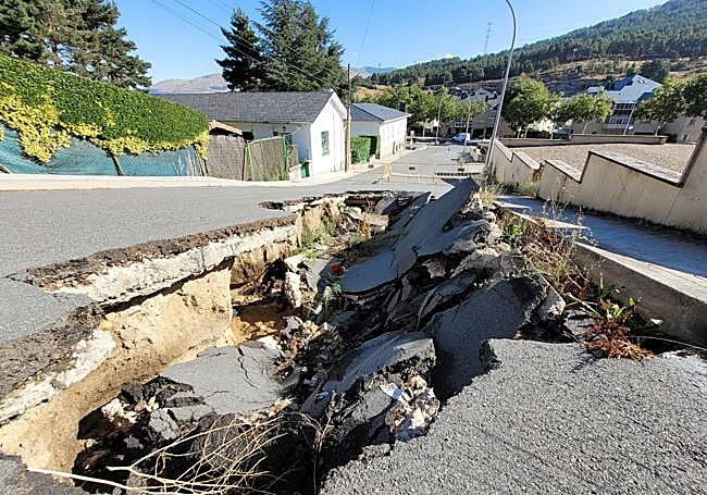 Estado actual de la calle Menacho.