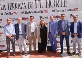 José Antonio Otero, Alberto Palomino, Pedro Herrero, Charo Chávez, Juan Carlos Hernández, Francisco Ferreira y Luis Vélez