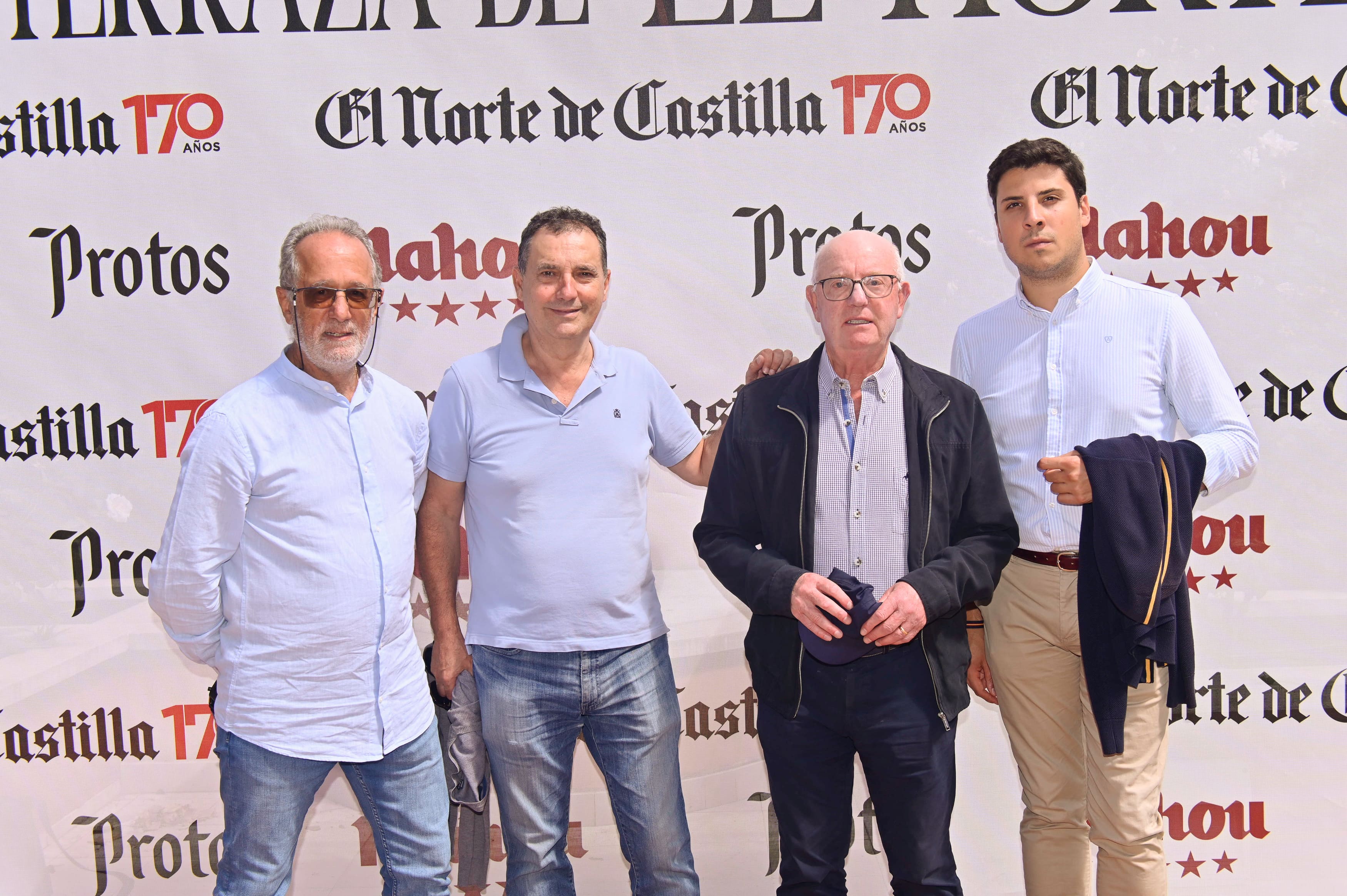 Ciriaco Rodríguez (Fundación Emilio Álvarez Gallego), José Ignacio Ramos, José María Conde y Jonathan Espinilla (Arzobispado de Valladolid).